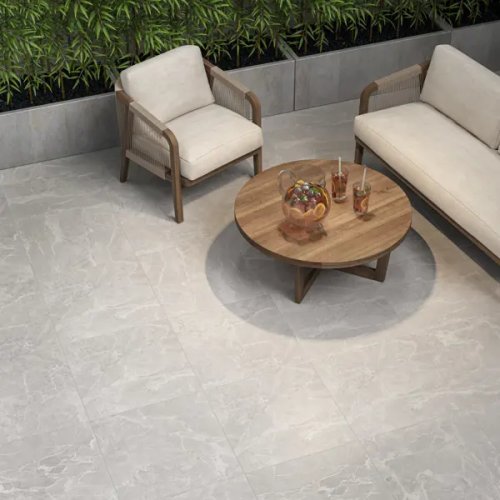 Глазурованный керамогранит Kerama Marazzi Лоди SG648920R 59.5x59.5 см 1.8 м² матовый цвет светло-серый