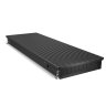 Конвектор внутрипольный Royal Thermo ATRIUM TURBO-90/400/2800-DG-U-BL