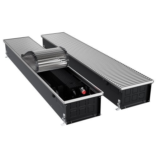 Конвектор внутрипольный Royal Thermo ATRIUM TURBO-150/250/2900-DG-U-NA
