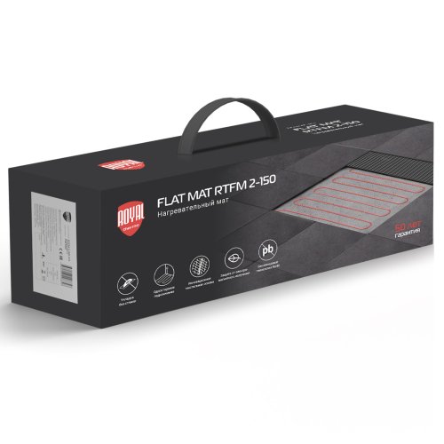 Мат нагревательный Royal Thermo Flat Mat RTFM 2-150-3 с терморегулятором RTI-16