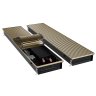Конвектор внутрипольный Royal Thermo ATRIUM TURBO-90/300/2700-DG-U-AU