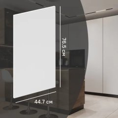 Фасад кухонного шкафа София 44.7x76.5 см KONSENSA ЛДСП цвет белый
