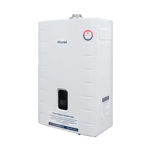 Котел газовый KITURAMI World Alpha C-24 настенный, 2 конт., закр.кам.сгор. медь