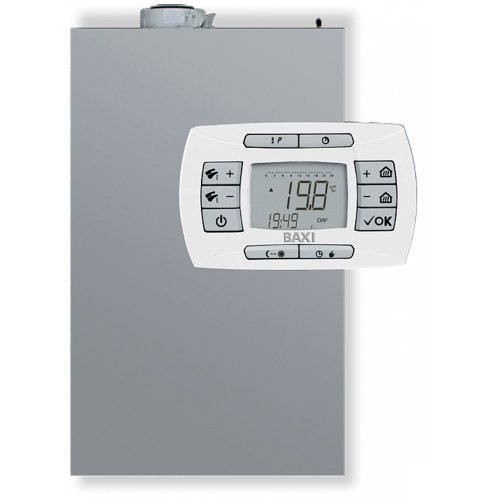 Котел газовый BAXI LUNA IN PLUS 1.24 конденсационный, настенный, 1 конт., закр. кам. сгор.