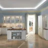 Светодиодная лента Apeyron SMD2835 12В 10 мм 2м 14.4 Вт/м 120диод/м 1400 лм/м 6500 К холодный белый свет