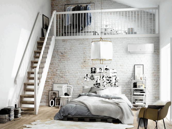 Настенный кондиционер Electrolux EACS/I-24HP/N8_23Y_in + EACS/I-24HP/N8_23Y_out, белый