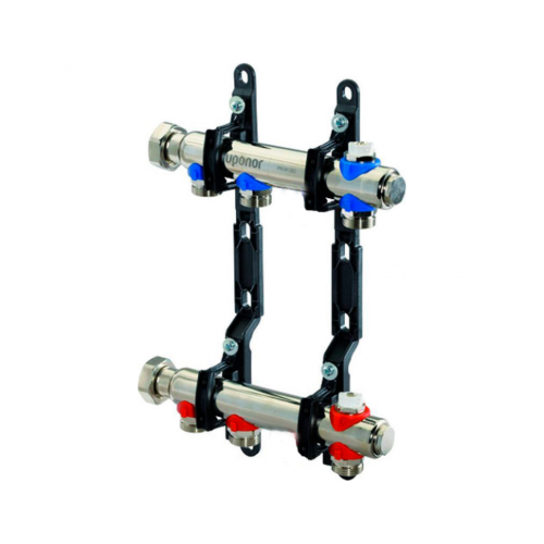 Коллектор UPONOR UNI-X стальной Н 1"НГ, выводы 11XG3/4" евроконус '1И