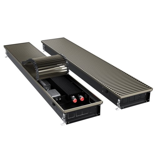 Конвектор внутрипольный Royal Thermo ATRIUM TURBO-90/250/2800-DG-U-DB