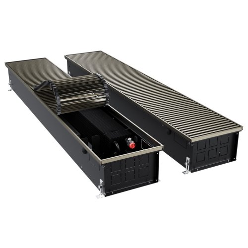 Конвектор внутрипольный Royal Thermo ATRIUM TURBO-150/250/2800-DG-U-DB