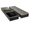 Конвектор внутрипольный Royal Thermo ATRIUM TURBO-150/400/2000-DG-U-LB