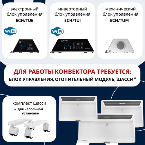 Блок управления конвектора Electrolux Transformer Electronic
