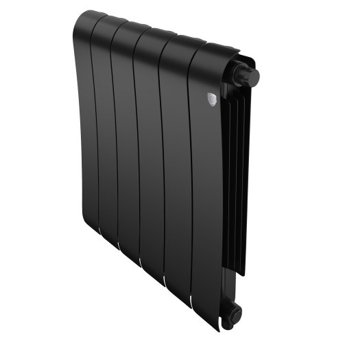 Радиатор биметаллический Royal Thermo Infinity 500 Noir Sable VR80 - 6 секц.