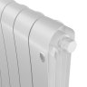 Радиатор биметаллический Royal Thermo Infinity 500 Bianco Traffico VR80 - 10 секц.