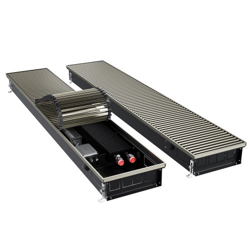 Конвектор внутрипольный Royal Thermo ATRIUM TURBO-90/250/2900-DG-U-LB