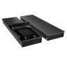 Конвектор внутрипольный Royal Thermo ATRIUM TURBO-110/400/3000-DG-U-BL