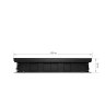 Конвектор внутрипольный Royal Thermo ATRIUM TURBO-80/400/2700-DG-U-LB