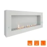 Биокамин SteelHeat WALL GRAND 1500 белый