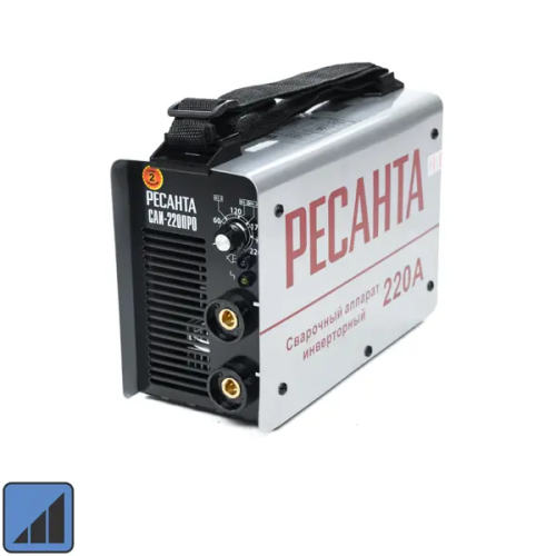 Сварочный аппарат инверторный Ресанта САИ-220ПРО, 220 А, до 6 мм