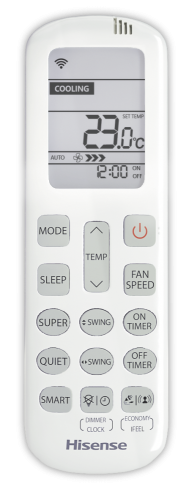 Инверторная сплит-система Hisense AS-13UW4RVETG00(R) RED CRYSTAL SUPER DC Inverter
