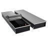 Конвектор внутрипольный Royal Thermo ATRIUM TURBO-150/400/2700-DG-U-NA