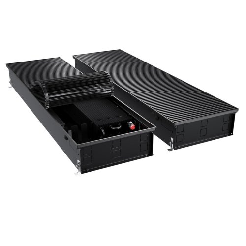 Конвектор внутрипольный Royal Thermo ATRIUM TURBO-150/400/1000-DG-U-BL
