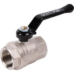 Кран шаровой прямой Bugatti Oregon DN20 PN40 3/4" ВР латунь ручка рычаг