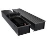 Конвектор внутрипольный Royal Thermo ATRIUM TURBO-190/300/1600-DG-U-BL