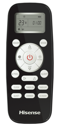 Инверторная сплит-система Hisense AS-07UW4RYDTG00B BLACK CRYSTAL DC Inverter