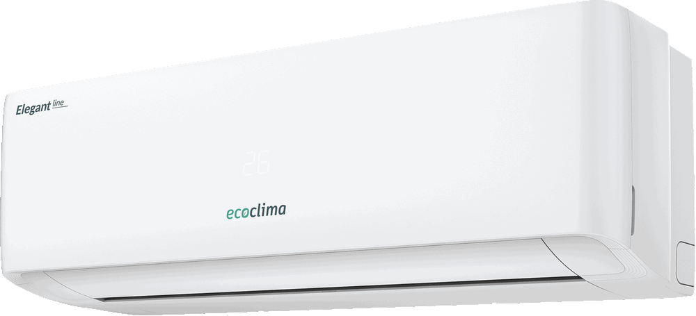 Настенный кондиционер Ecoclima ECW/I-HE09/AA-4R2 + EC/I-HE09/A-4R2, белый