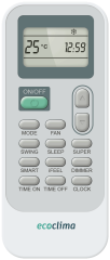 Настенный кондиционер Ecoclima ECW/I-HE09/AA-4R2 + EC/I-HE09/A-4R2, белый