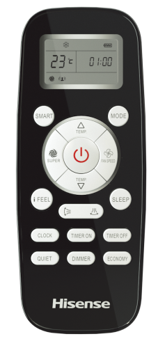 Инверторная сплит-система Hisense AS-11UW4RYDTG02B BLACK CRYSTAL DC Inverter