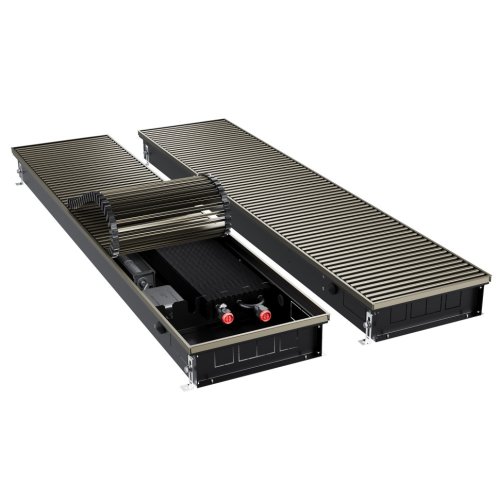 Конвектор внутрипольный Royal Thermo ATRIUM TURBO-90/300/2800-DG-U-DB
