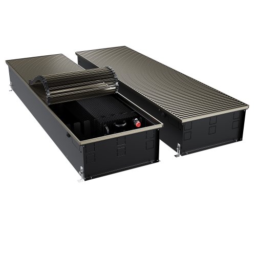 Конвектор внутрипольный Royal Thermo ATRIUM TURBO-190/400/2700-DG-U-DB