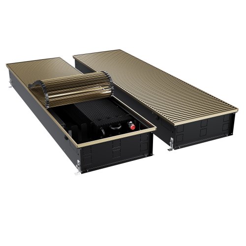 Конвектор внутрипольный Royal Thermo ATRIUM TURBO-150/400/2200-DG-U-AU