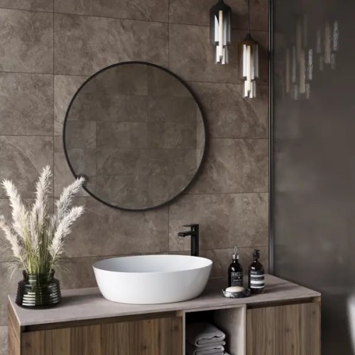 Настенная плитка Alma Ceramica Oxford 40 30x60 см 1.98 м² матовая цвет коричневый