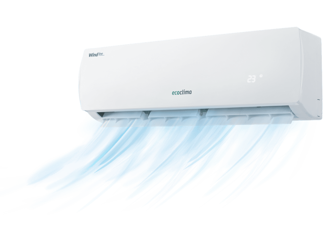 Настенный кондиционер Ecoclima ECW/I-09QCW + EC/I-09QC, белый