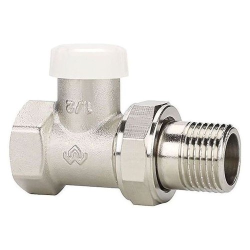 Клапан радиаторный VARMEGA 1/2 запорный, прямой VM10301