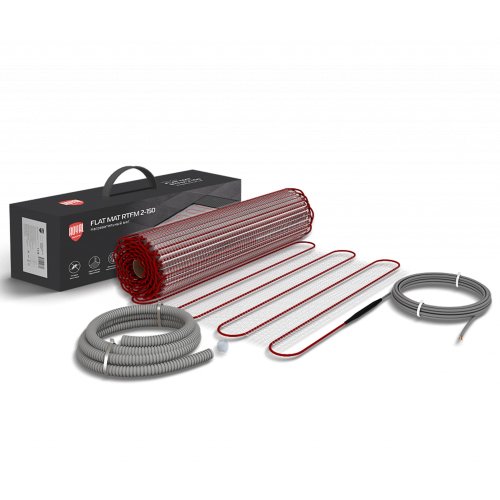 Мат нагревательный Royal Thermo Flat Mat RTFM 2-150-3 с терморегулятором RTO-16