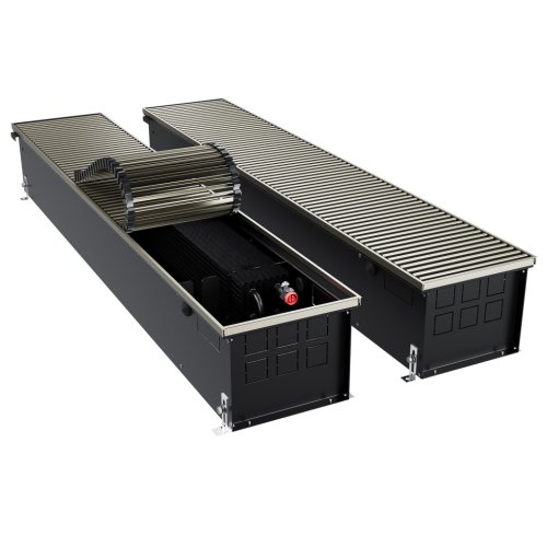 Конвектор внутрипольный Royal Thermo ATRIUM TURBO-190/250/2900-DG-U-DB