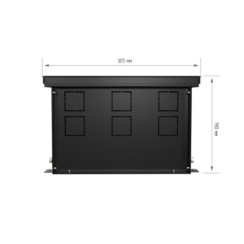Конвектор внутрипольный Royal Thermo ATRIUM TURBO-190/300/1600-DG-U-DB