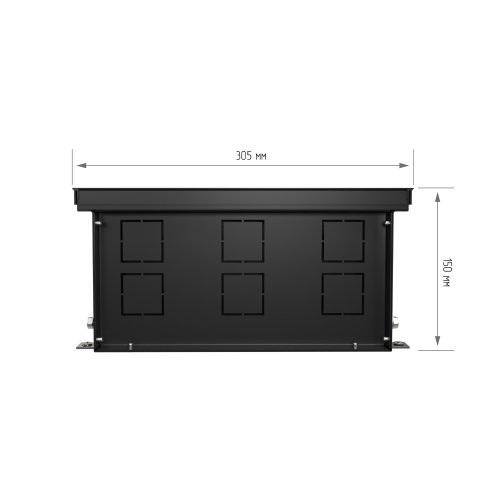 Конвектор внутрипольный Royal Thermo ATRIUM TURBO-150/300/2600-DG-U-LB