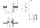 Комплект виброопор для кондиционера RF-V40P