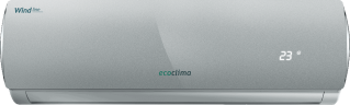 Настенный кондиционер Ecoclima ECW/I-12QCG + EC/I-12QC, серебристый