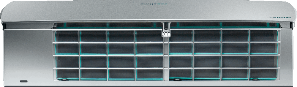 Настенный кондиционер Ecoclima ECW/I-12QCG + EC/I-12QC, серебристый