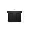Конвектор внутрипольный Royal Thermo ATRIUM-150/200/1400-DG-U-NA