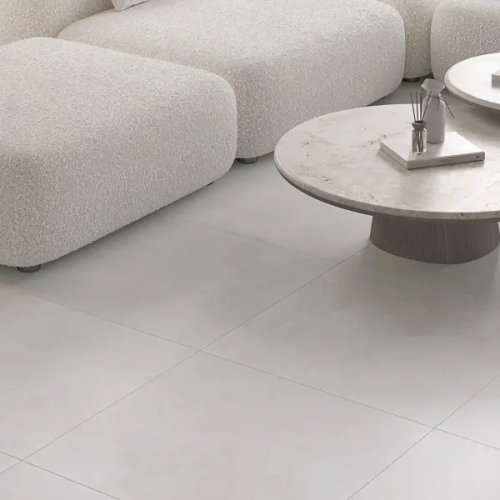 Глазурованный керамогранит Ceradim Cement Strength Grey 80x80 см 1.92 м² матовый цвет серый