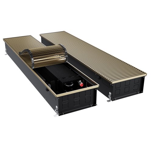 Конвектор внутрипольный Royal Thermo ATRIUM TURBO-150/300/2800-DG-U-AU