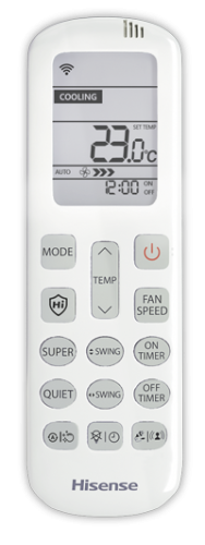 Инверторная сплит-система Hisense AS-07UW4RYRKB00 ZOOM DC Inverter
