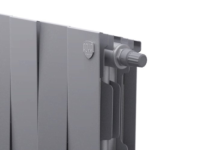 Радиатор Royal Thermo PianoForte 200 /Silver Satin - 12 секц. VDR