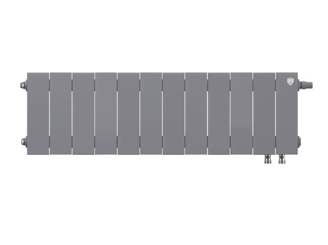 Радиатор Royal Thermo PianoForte 200 /Silver Satin - 12 секц. VDR